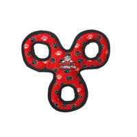 Tuffy Jr 3WayTug Red Paw
