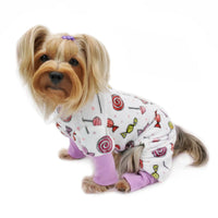 Ultra Soft Plush Minky Sweet Candies Pajamas
