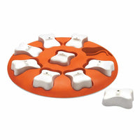 Nina Ottosson Dog Smart Interactive Treat Dog Puzzle Toy Orange Level 1
