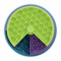 Nina Ottosson Lickin' Layers Interactive Treat Dog Puzzle Toy Multicolored Level 2
