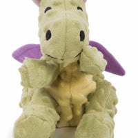 goDog Dragons Squeaky Plush Dog Toy