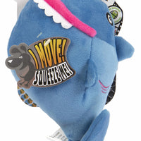 goDog Action Shark Plush Dog Toy