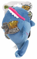 goDog Action Shark Plush Dog Toy
