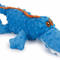 goDog Gators Squeaky Plush Dog Toy Large