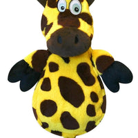 goDog Hear Doggy Giraffe w/Chew Guard Plush Dog Toy