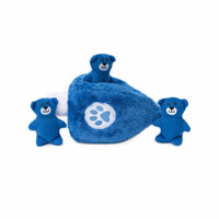 ZippyPaws Hanukkah Burrow Dreidel Plush Dog Toy
