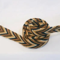 Brown Handmade Wayuu Pet Leash