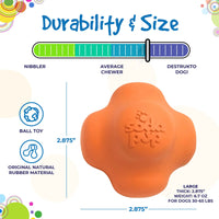 SP Crazy Bounce Ultra Durable Rubber Chew & Retrieving Toy
