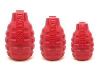 USA-K9 Grenade Durable Rubber Chew Toy & Treat Dispenser
