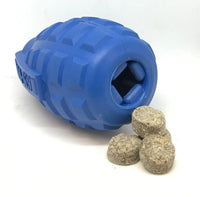 USA-K9 Grenade Durable Rubber Chew Toy & Treat Dispenser
