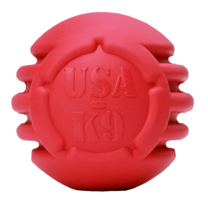 USA-K9 Stars and Stripes Ultra-Durable Rubber Chew Ball