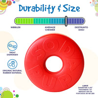 SP Life Ring Durable Rubber Chew Toy & Treat Dispenser
