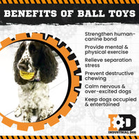 ID Ball - Ultra-Durable Rubber Chew Ball
