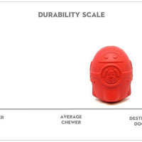 SN Rocketman Durable Rubber Treat Dispenser & Chew Toy