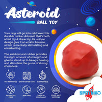 SN Asteroid Ultra Durable Rubber Chew Toy
