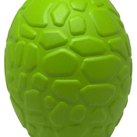 MKB Dinosaur Egg Durable Rubber Chew Toy & Treat Dispenser