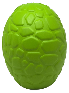 MKB Dinosaur Egg Durable Rubber Chew Toy & Treat Dispenser