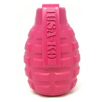 USA-K9 Puppy Grenade Durable Rubber Chew Toy & Treat Dispenser for Teething Pups