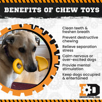 ID Shovel Ultra Durable Nylon Dog Chew Toy for Aggressive Chewers
