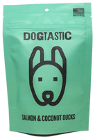 DT Dogtastic Salmon & Coconut Ducks Dog Treats
