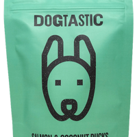 DT Dogtastic Salmon & Coconut Ducks Dog Treats