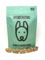 DT Dogtastic Salmon & Coconut Ducks Dog Treats
