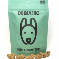 DT Dogtastic Salmon & Coconut Ducks Dog Treats