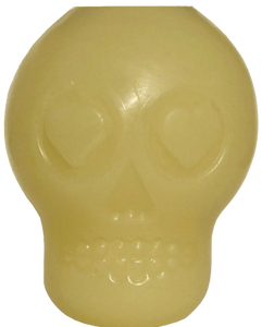 MKB Glow in the Dark Sugar Skull Chew Toy & Treat Dispenser