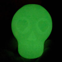 MKB Glow in the Dark Sugar Skull Chew Toy & Treat Dispenser
