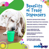 Coffee Cup Durable Rubber Chew Toy and Treat Dispenser
