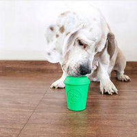 Coffee Cup Durable Rubber Chew Toy and Treat Dispenser
