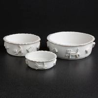 Carmel Ceramica Dog Food/Water Bowl