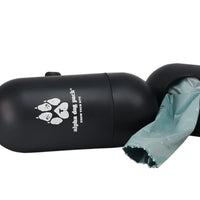 Pill Dispenser with Epi Degradable Poop Bag Roll