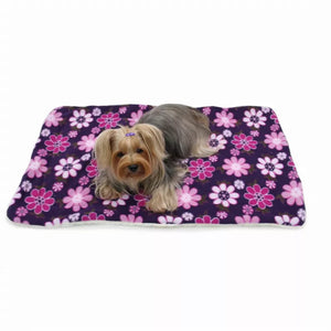 Midnight Garden Fleece/Plush Blanket