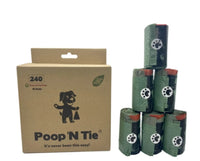 Poop 'N Tie Refill Box - 16 Rolls Of Drawstring Bags
