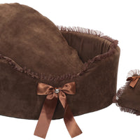 Luxurious Sofa Style Round Dog Bed