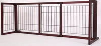 Extendable Wooden Pet Gate
