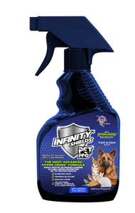 Infinity Shields  Pet Pro Odor & Stain Remover - Prevents Re-Soiling (FRESH & CLEAN)