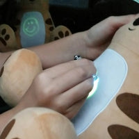 Animates Glow Plush | Doodle Glow-In-The-Dark Plush Bear
