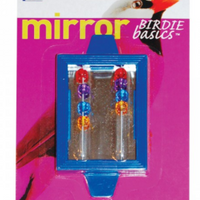 Prevue Hendryx Birdie Basics Clip-on Mirror with Beads