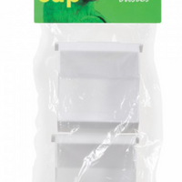 Prevue Hendryx Birdie Basics Outside Access Bird Cage Cup - 3 fl oz - 2 pk