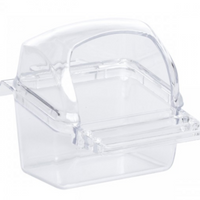 Prevue Hendryx Birdie Basics Hooded Cup with Perch - 4 oz