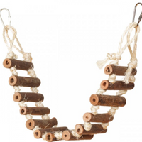 Prevue Hendryx Naturals Rope Bird Ladder - 20"