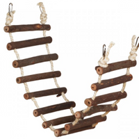 Prevue Hendryx Naturals Rope Bird Ladder - 27.75"