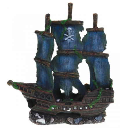 Underwater Treasures Pirate Ship