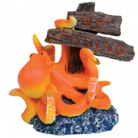 Underwater Treasures "No Fishing" Octopus