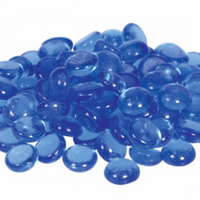 Underwater Treasures Decorative Marbles - Blue - 100 pk