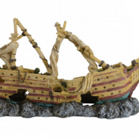 Underwater Treasures Shipwreck Schooner - Small