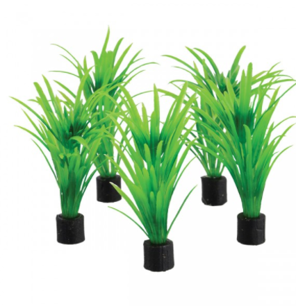 Underwater Treasures Mini Plant - Green Tall Grass - 3.25