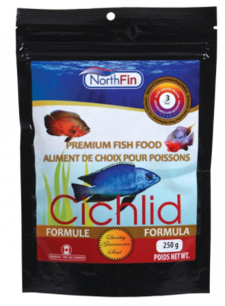 NorthFin Cichlid Formula - 3 mm Sinking Pellets - 250 g